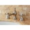 Kingston Brass KC7066ZX 8" Widespread Bathroom Faucet, Polished Nickel KC7066ZX - alternate 5